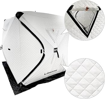 Amazon | BRÜCKE(ブリュッケ) サウナテント ホワイト アウトドア